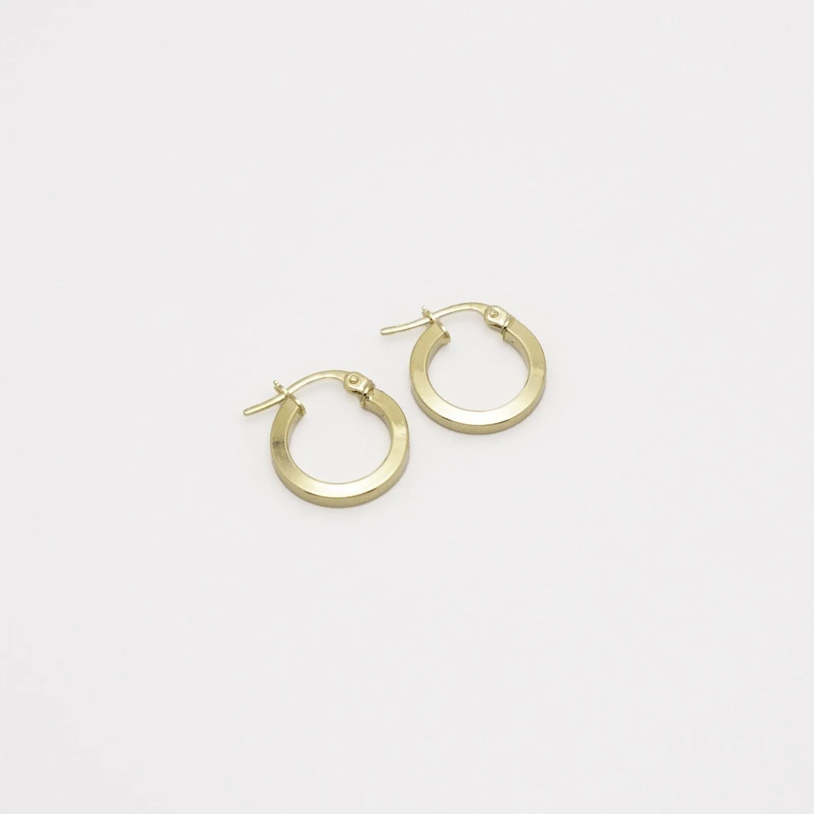 10K Gold Hoop Earrings