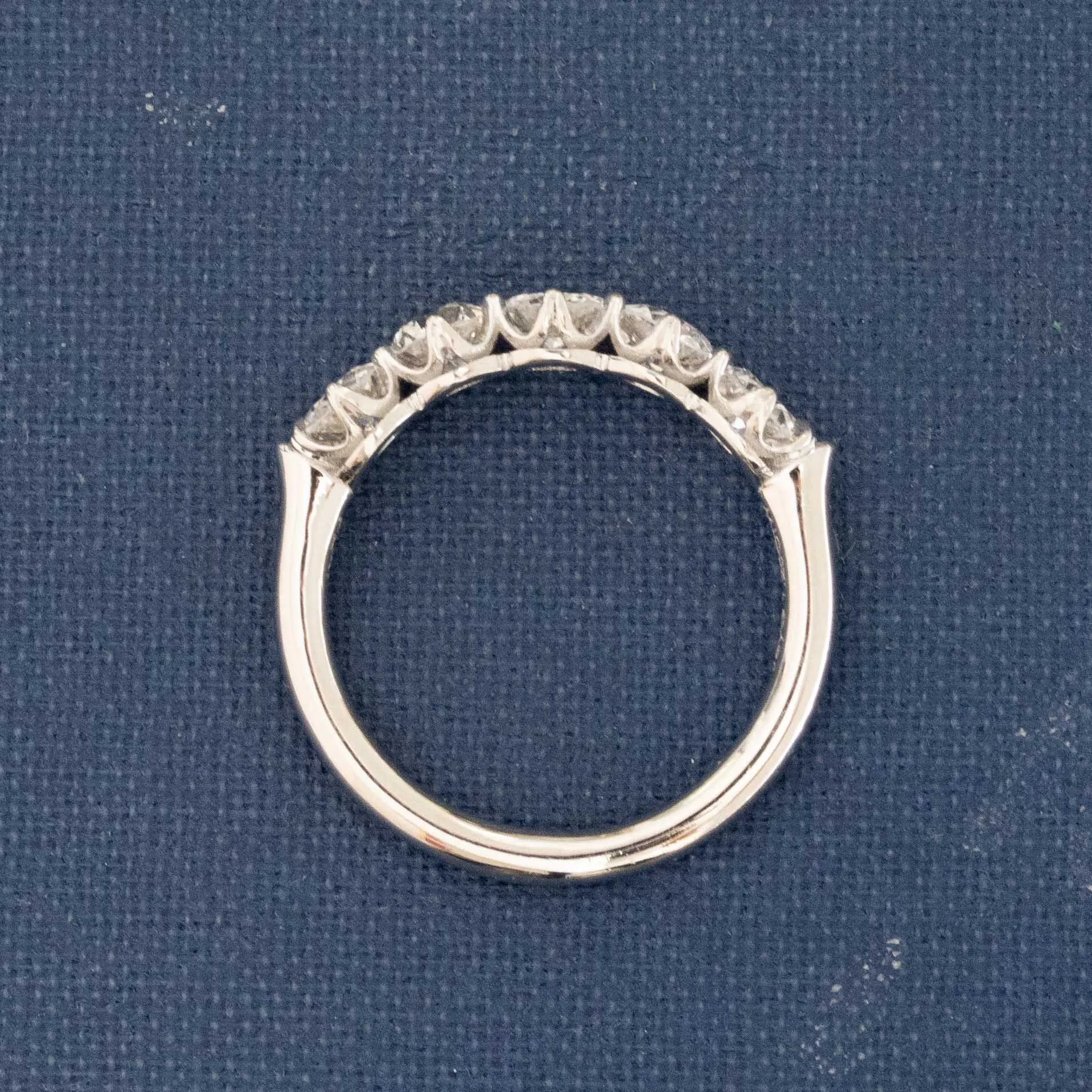 1.20ctw Old European Cut Diamond 5-Stone Band