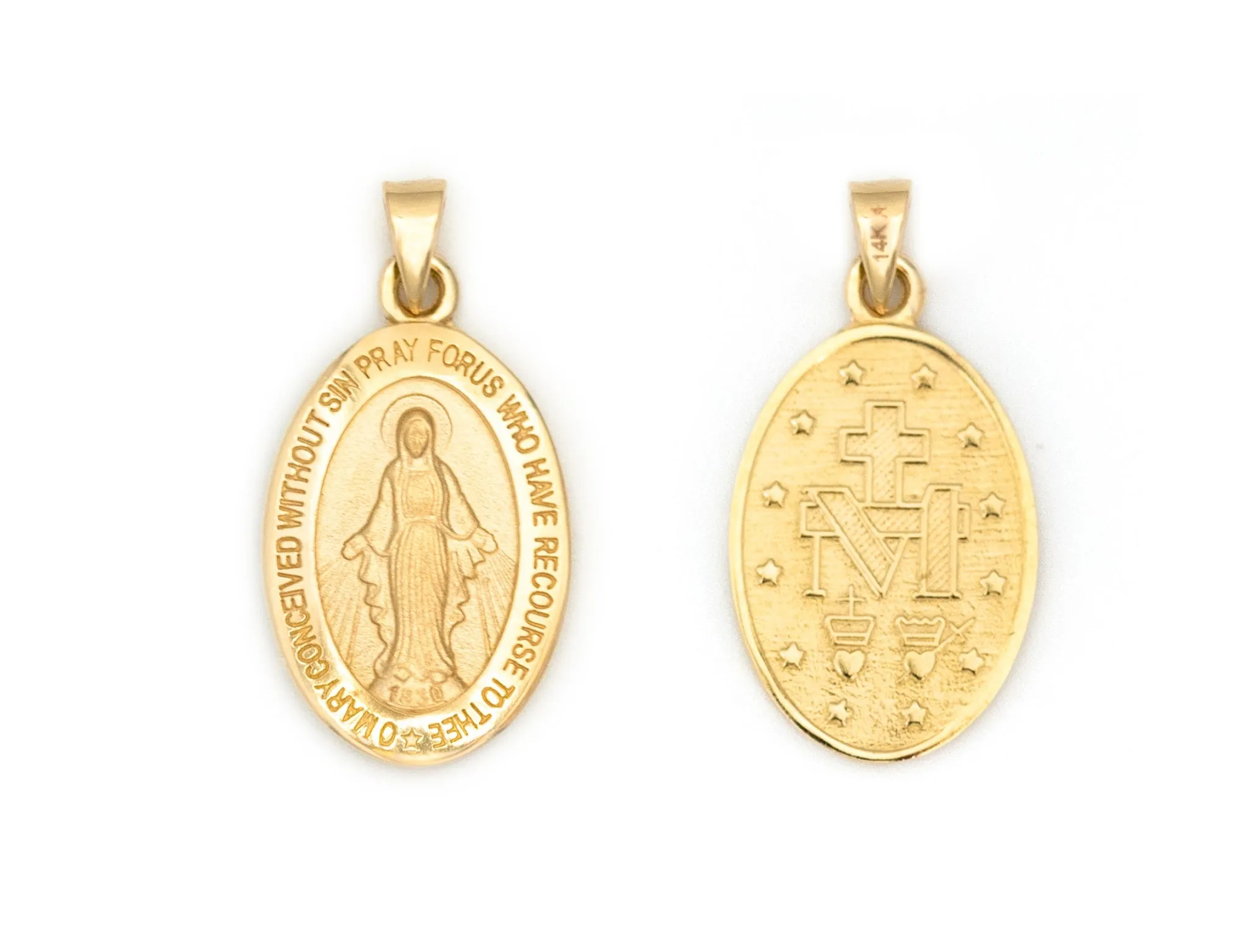 18mm Oval Miraculous Medal