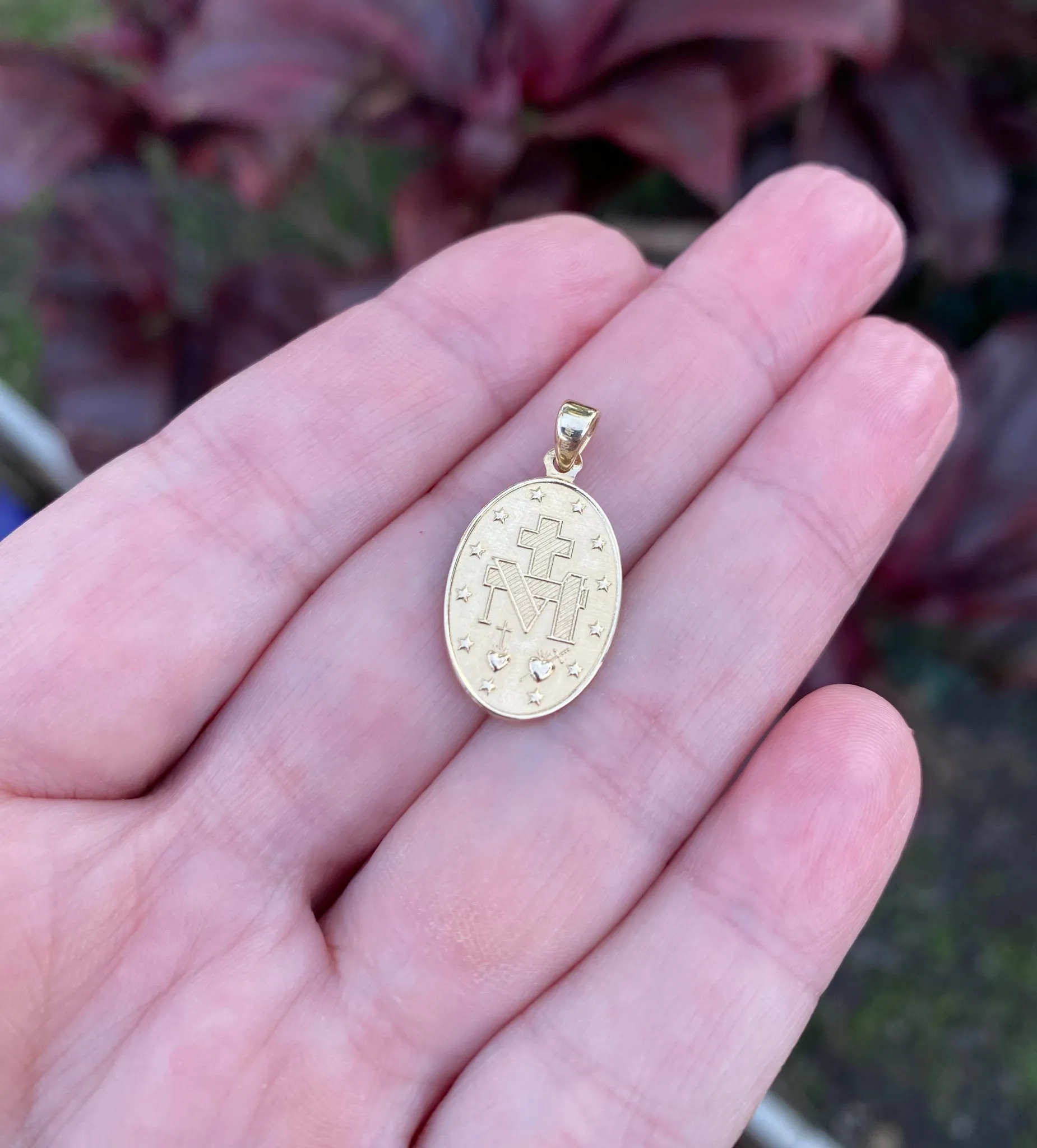 18mm Oval Miraculous Medal