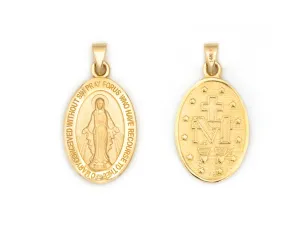 18mm Oval Miraculous Medal