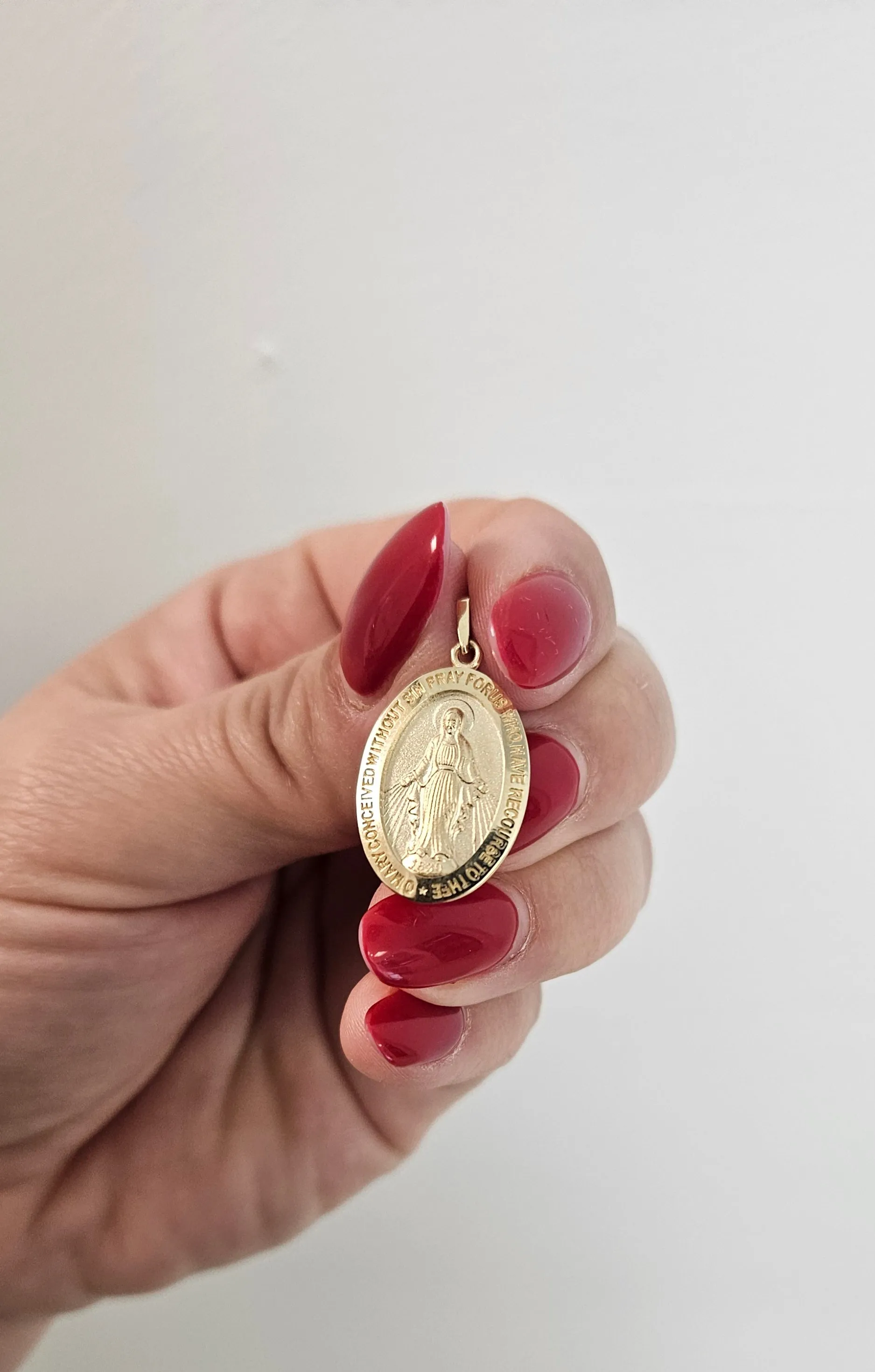 20mm Oval Miraculous Medal
