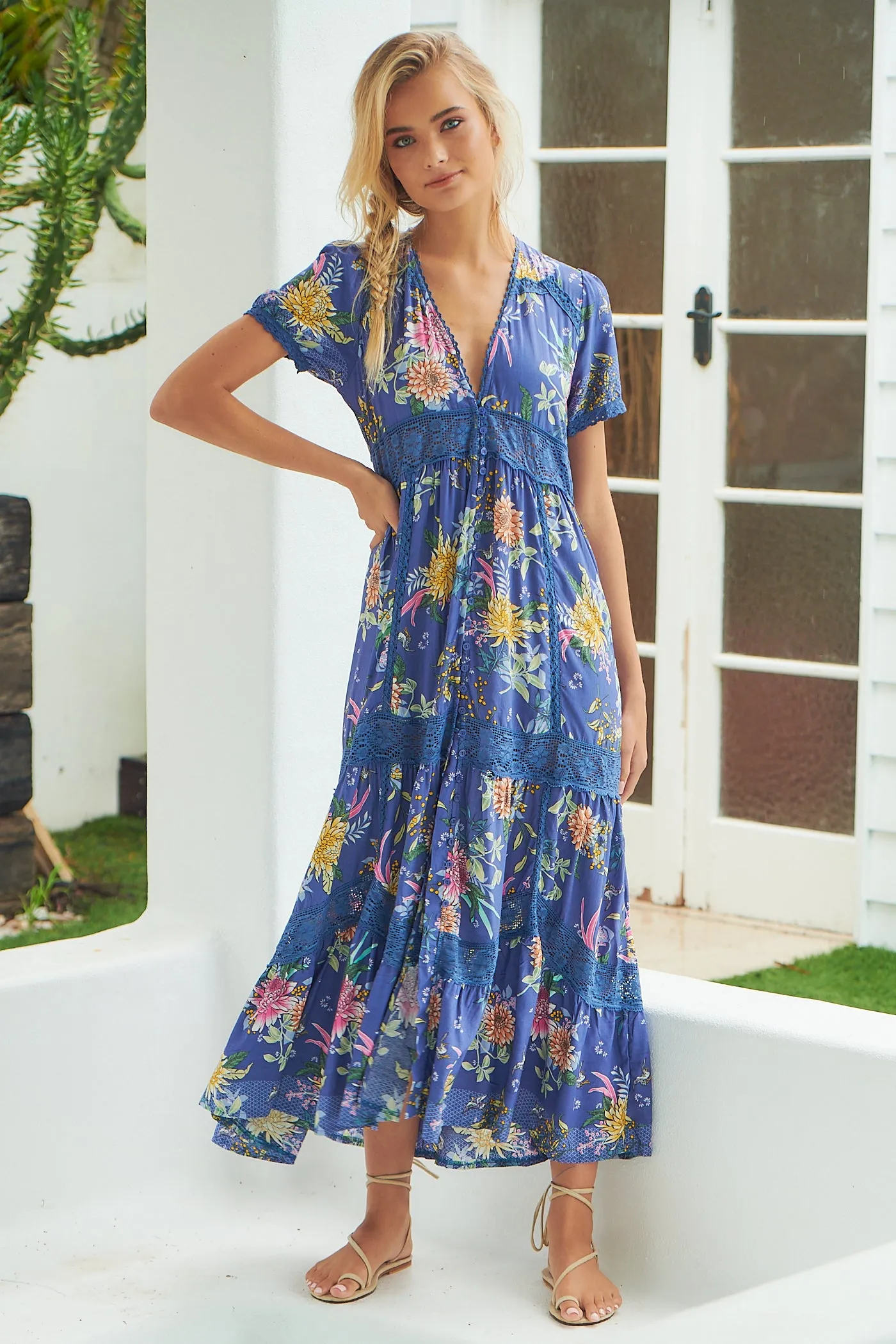Acai Print Huntley Maxi