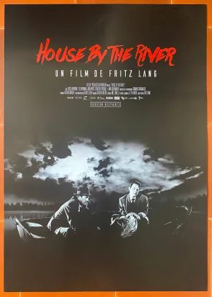Affiche AU FIL DE L'EAU House by the River FRITZ LANG Louis Hayward R40x60cm