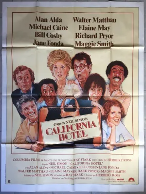 Affiche CALIFORNIA HOTEL California Suite JANE FONDA Alan Alda 120x160cm *
