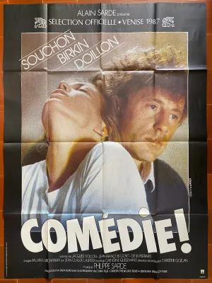 Affiche COMEDIE Jacques vDOILLON Alain SOUCHON Jane BIRKIN  120x160cm