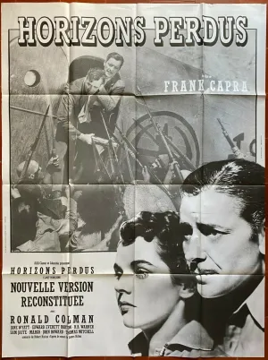 Affiche HORIZONS PERDUS Lost Horizon FRANK CAPRA Ronald Colman 120x160cm