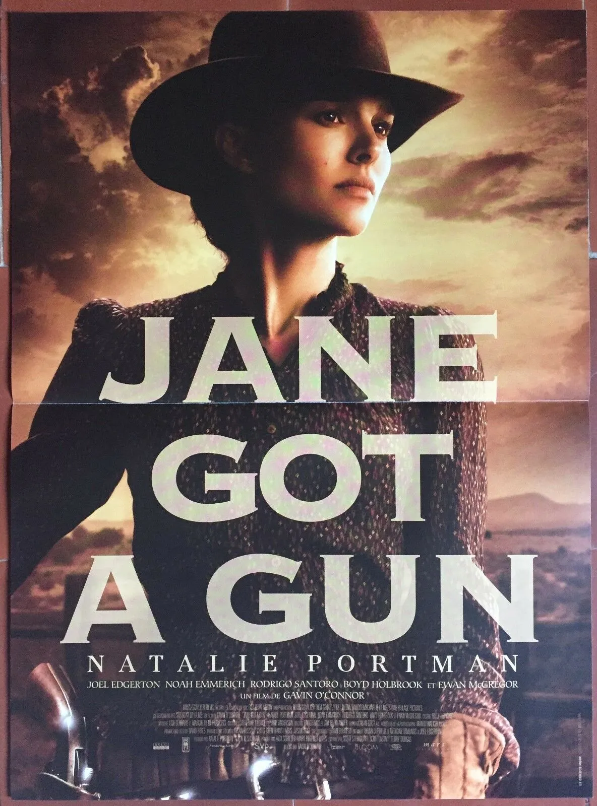 Affiche JANE GOT A GUN Joel Edgerton NATALIE PORTMAN Ewan McGregor 40x60cm *