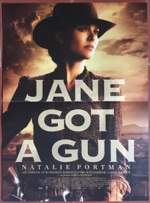 Affiche JANE GOT A GUN Joel Edgerton NATALIE PORTMAN Ewan McGregor 40x60cm *