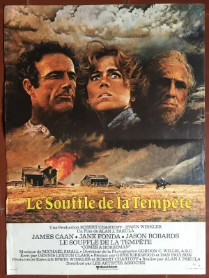 Affiche LA SOUFFLE DE LA TEMPETE Comes a horseman JAMES CAAN Jane Fonda 40x60cm*
