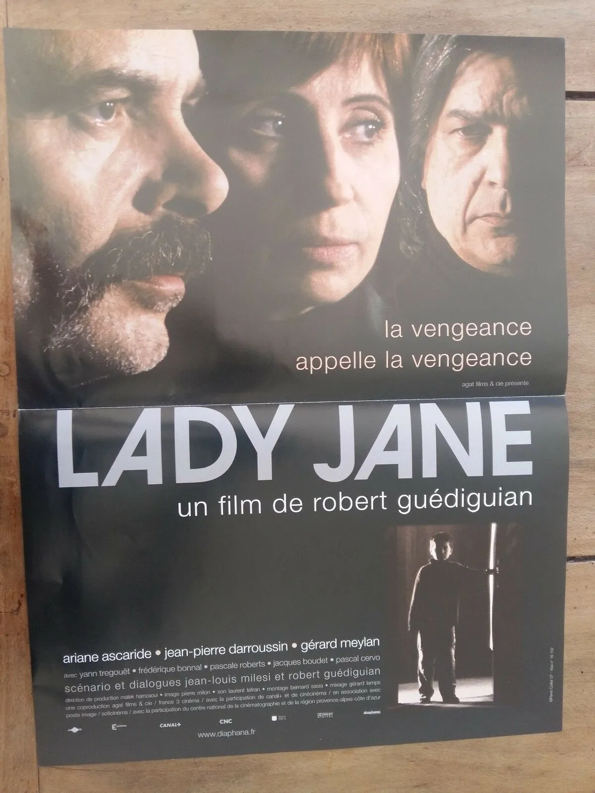 Affiche LADY JANE ariane ASCARIDE jean-pierre DARROUSSIN  40x60cm *