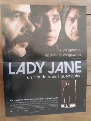 Affiche LADY JANE ariane ASCARIDE jean-pierre DARROUSSIN  40x60cm *