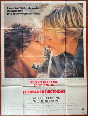 Affiche LE CAVALIER ELECTRIQUE S. POLLACK Robert REDFORD Jane FONDA 120x160cm