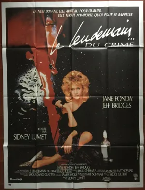 Affiche LE LENDEMAIN DU CRIME Morning After JANE FONDA Jeff Bridges 120x160cm