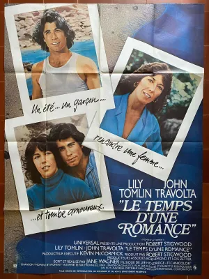 Affiche LE TEMPS D'UNE ROMANCE John TRAVOLTA Lily TOMLIN 120x160cm