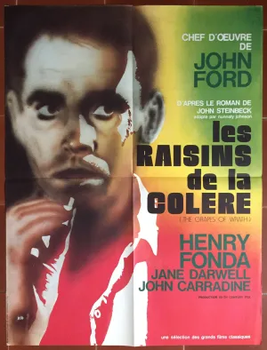 Affiche LES RAISINS DE LA COLERE Grapes of Wrath JOHN FORD Henry Fonda 60x80cm*