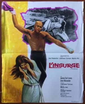 Affiche L'INSURGE Great White Hope JEAMES EARL JONES Boxe Martin Ritt 45x57cm *