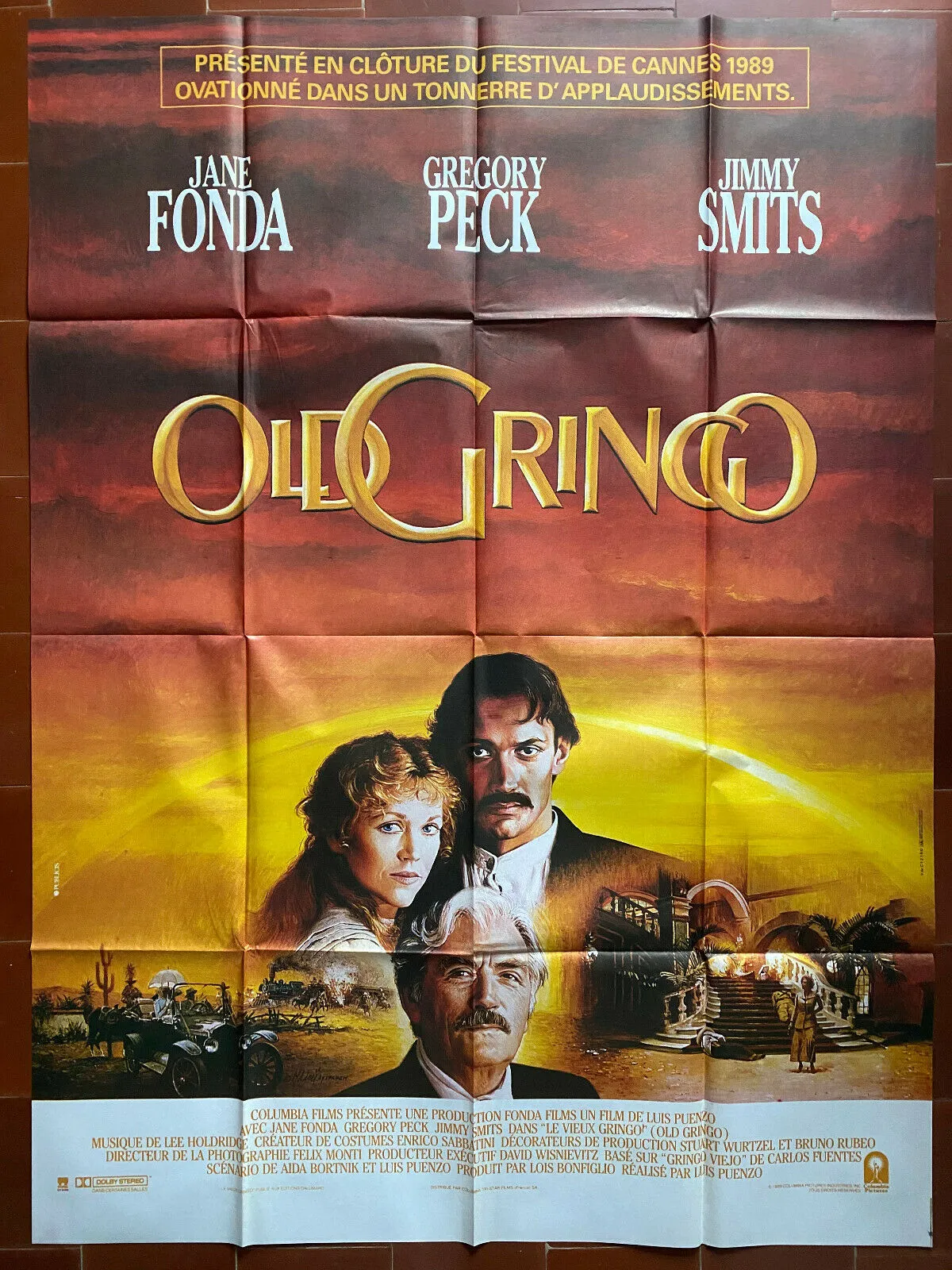 Affiche OLD GRINGO Luis PENZO Gregory PECK Jane FONDA Jimmy SMITS 120x160cm