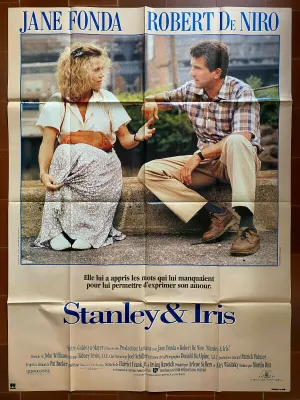 Affiche STANLEY ET IRIS Martin RITT Robert DE NIRO Jane FONDA 120x160cm