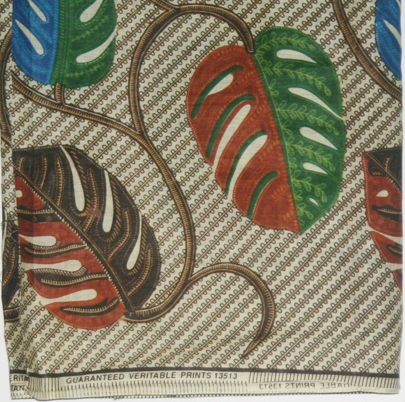 African Fabric 6 Yards Guaranteed Veritable Print Classic