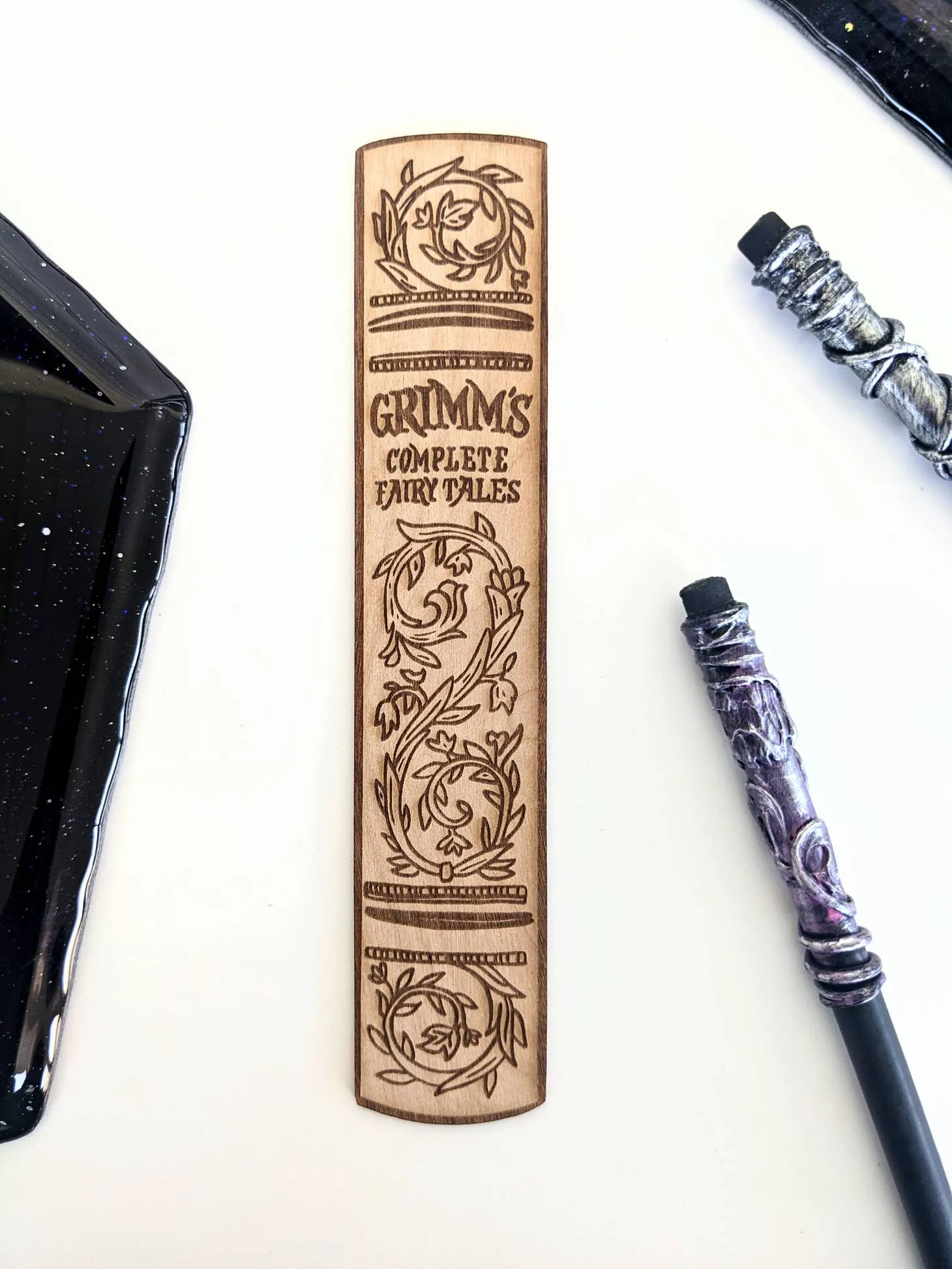 Alder Hand-drawn Bookspine Bookmark, multiple styles