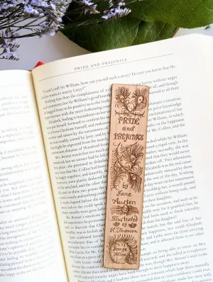 Alder Hand-drawn Bookspine Bookmark, multiple styles