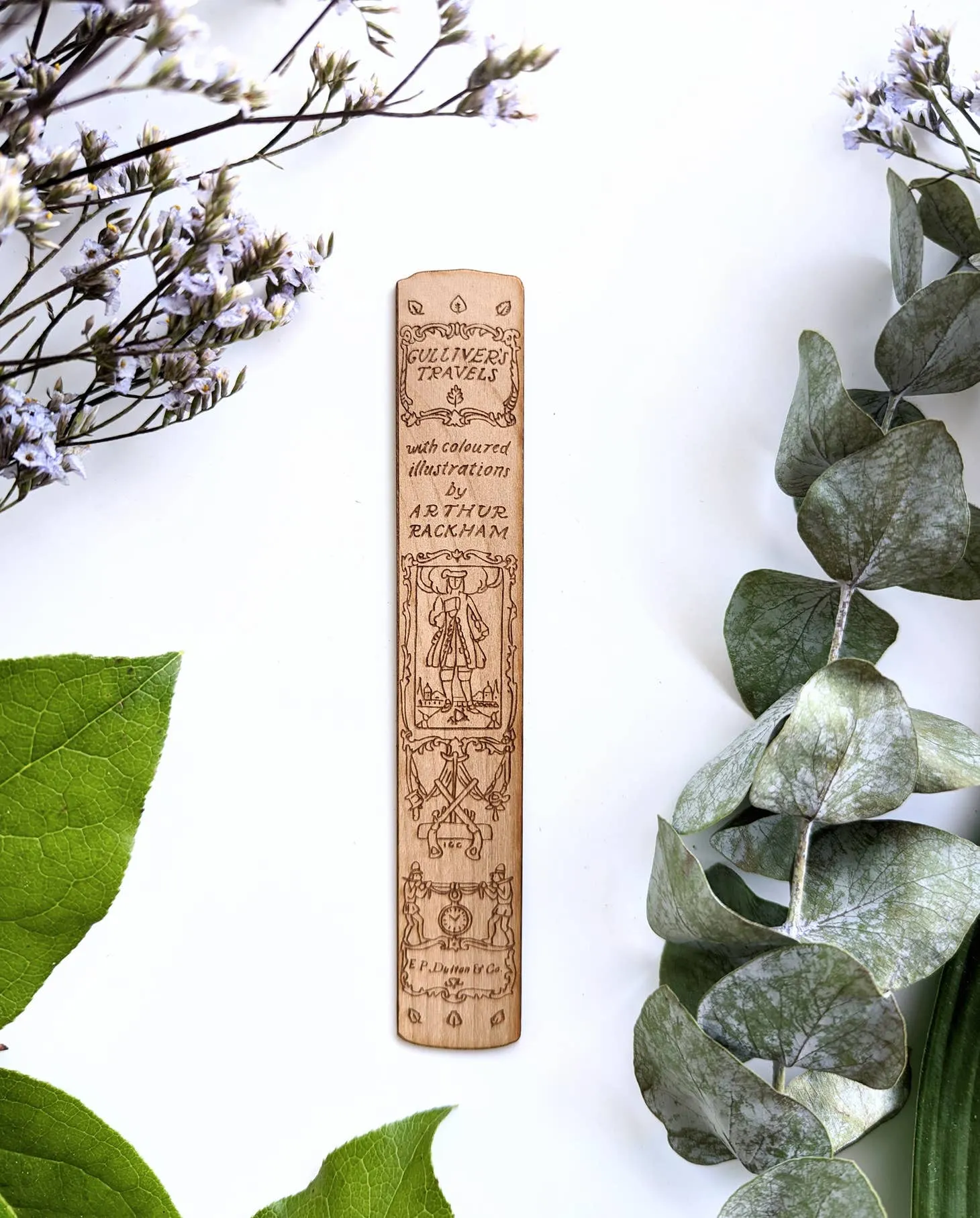 Alder Hand-drawn Bookspine Bookmark, multiple styles