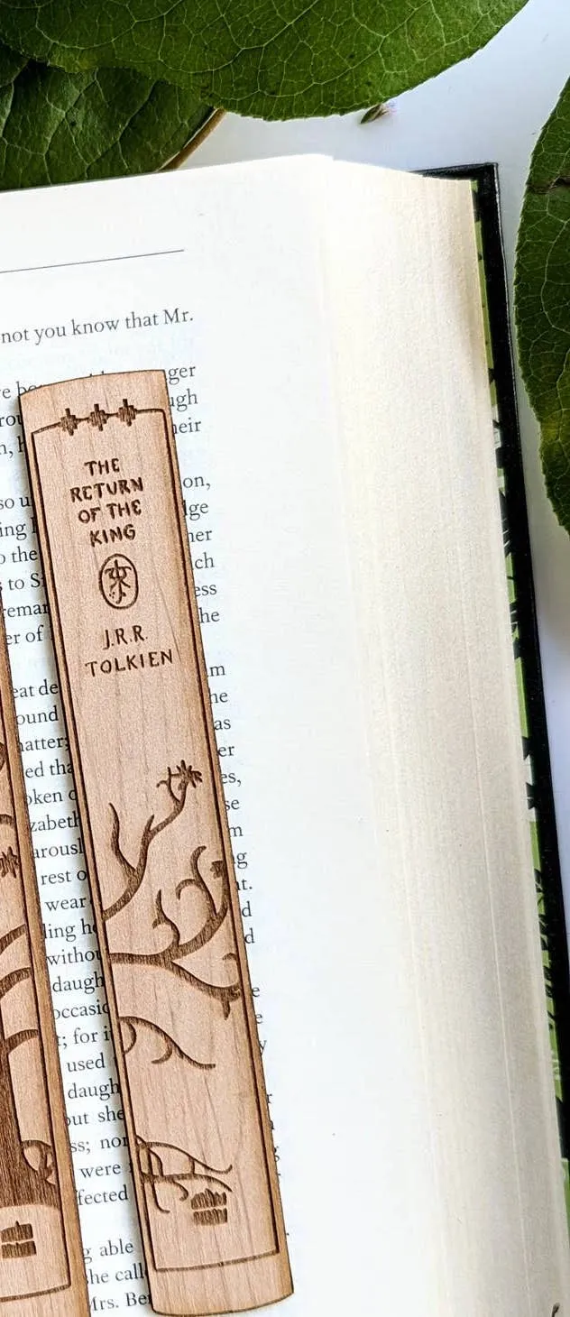 Alder Hand-drawn Bookspine Bookmark, multiple styles