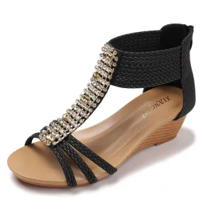 Alicia® | Stylish Boho Wedge Sandals For Women