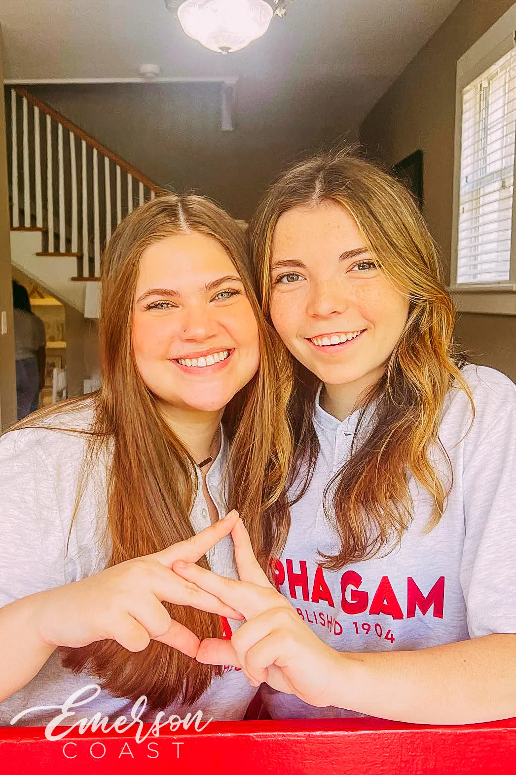 Alpha Gamma Delta PR Classic Henley Tee