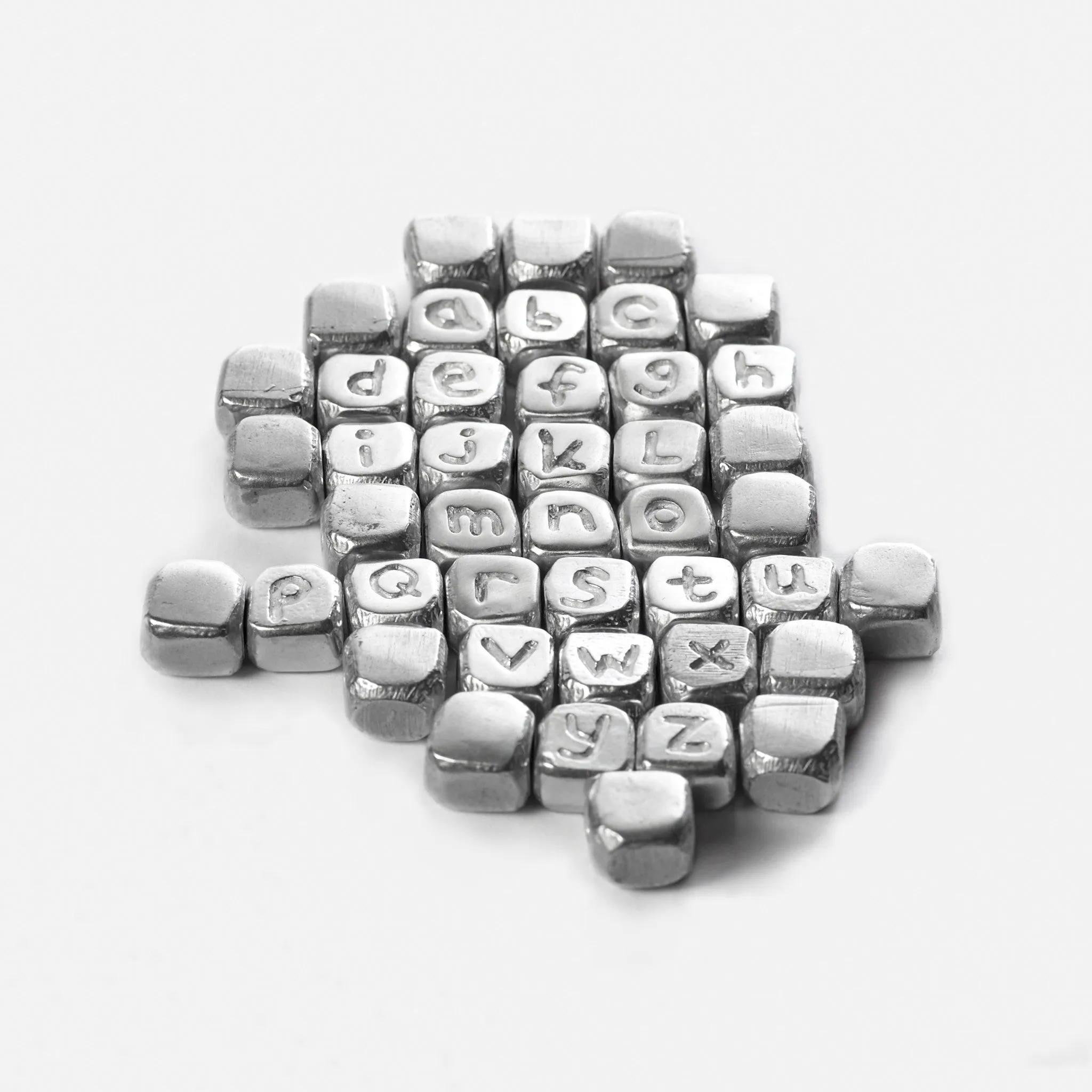 Alphabet Block Keychain