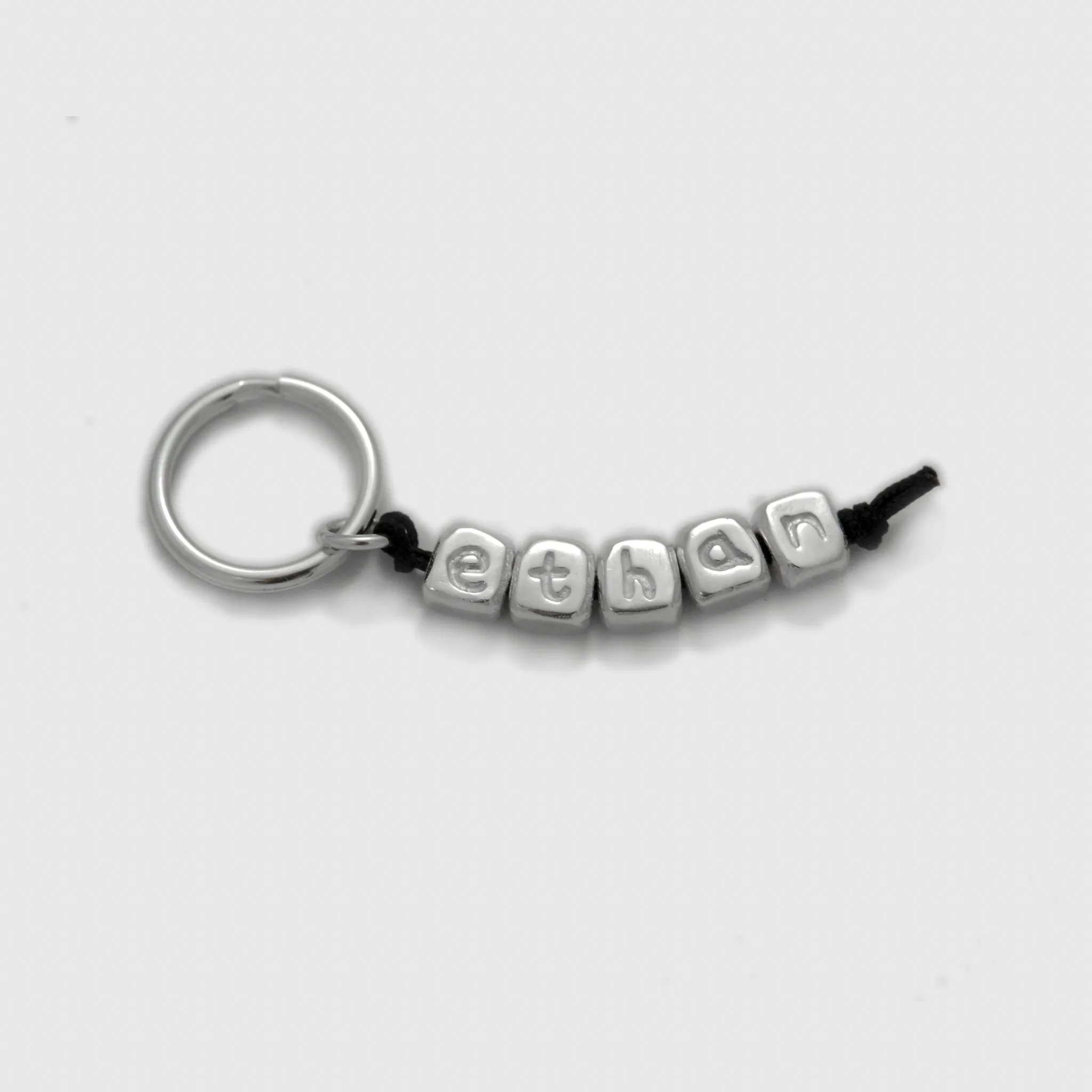 Alphabet Block Keychain
