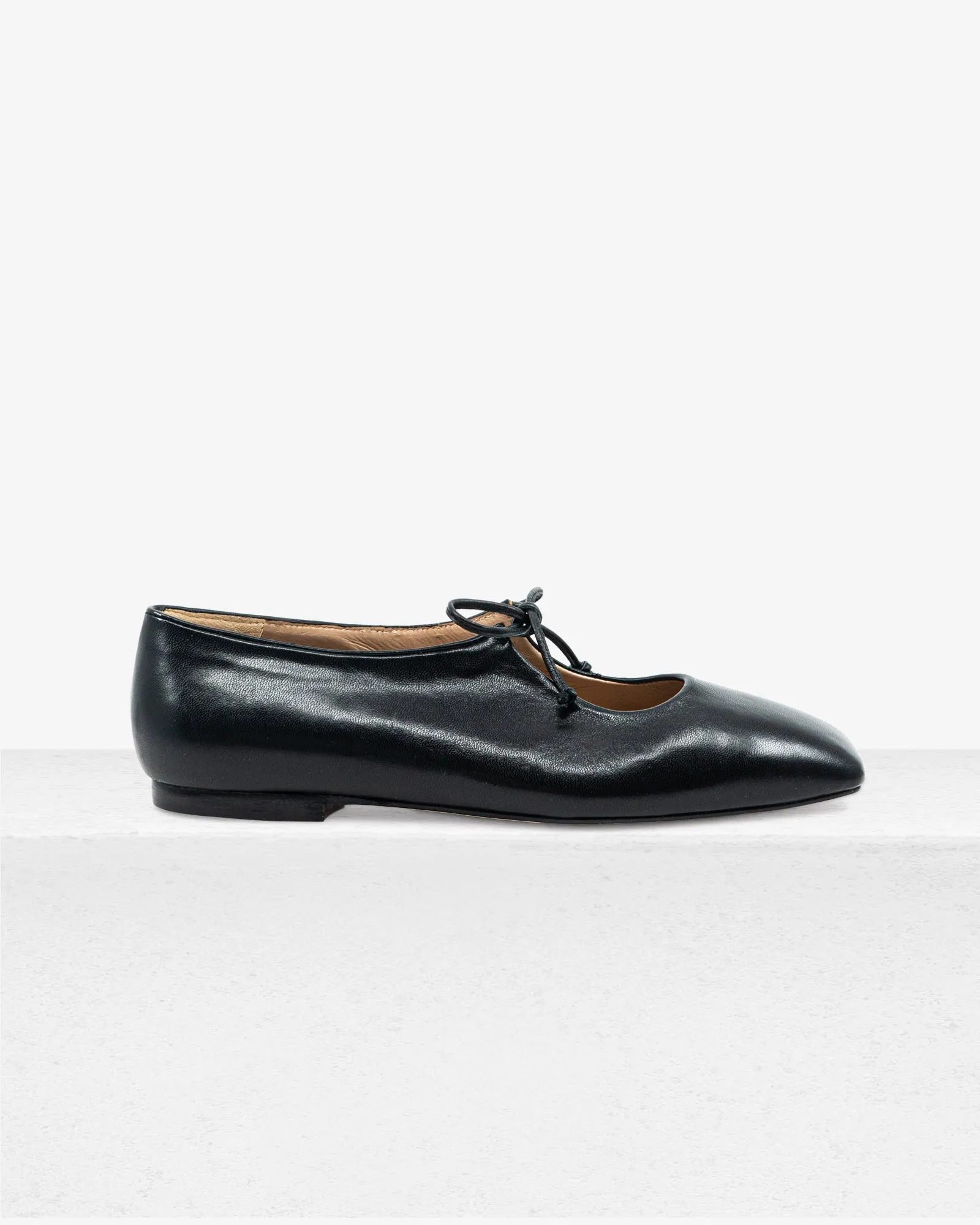 Amelia Black Leather