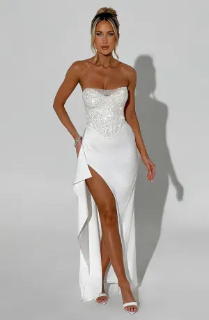 Ana Maxikleid - Elfenbein