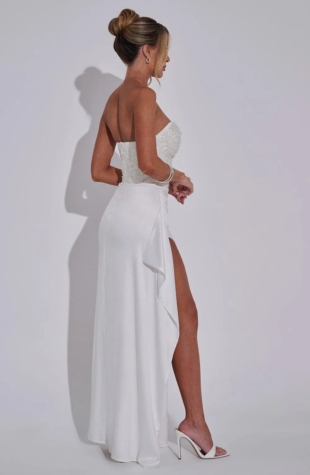 Ana Maxikleid - Elfenbein