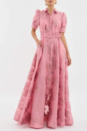 Anabella | Short Puff Sleeves Dress