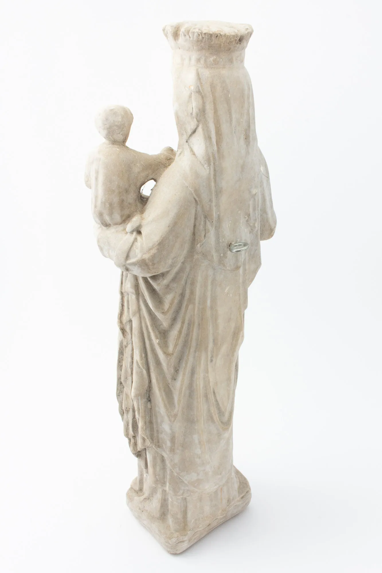 Antique French Religious Statue