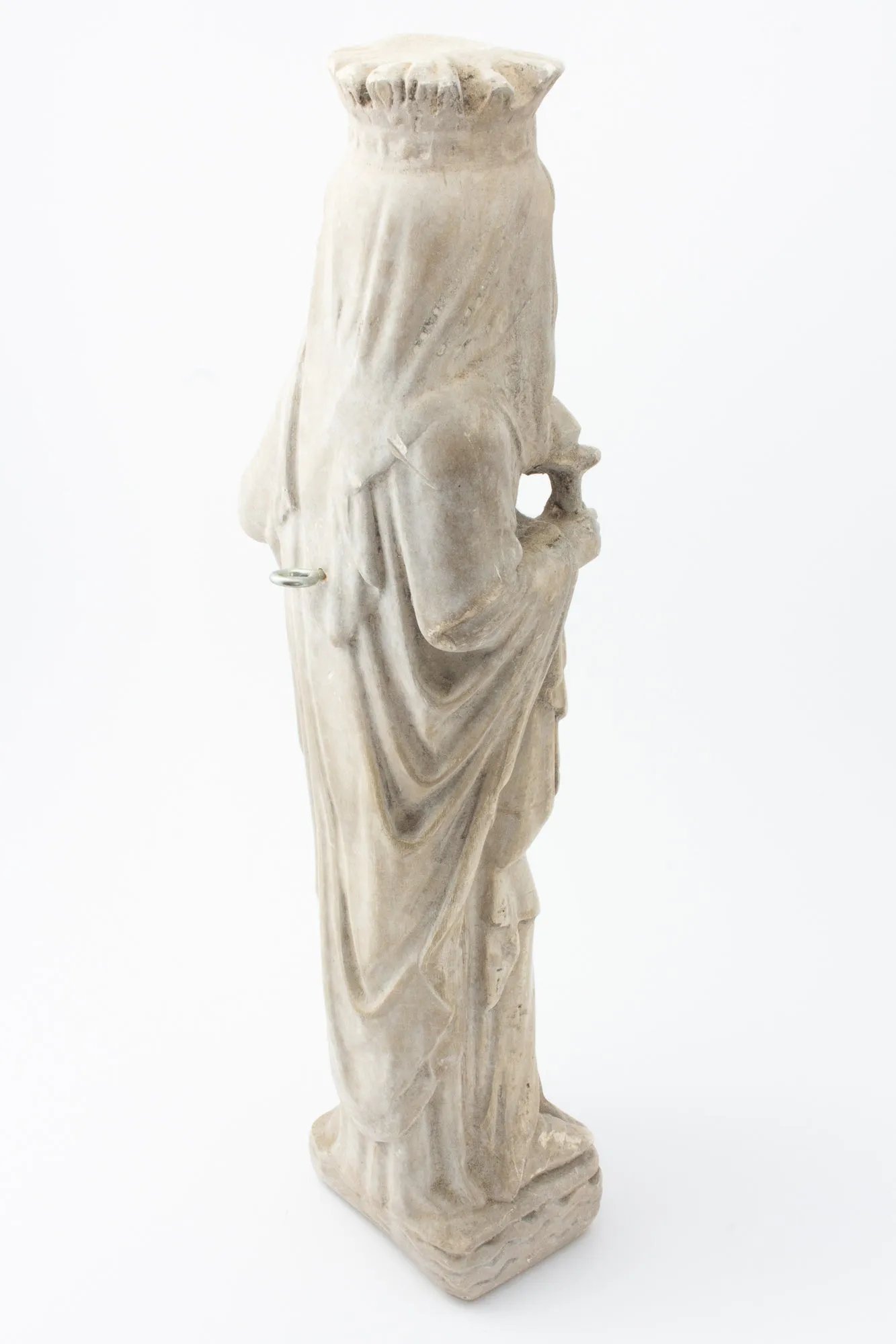 Antique French Religious Statue