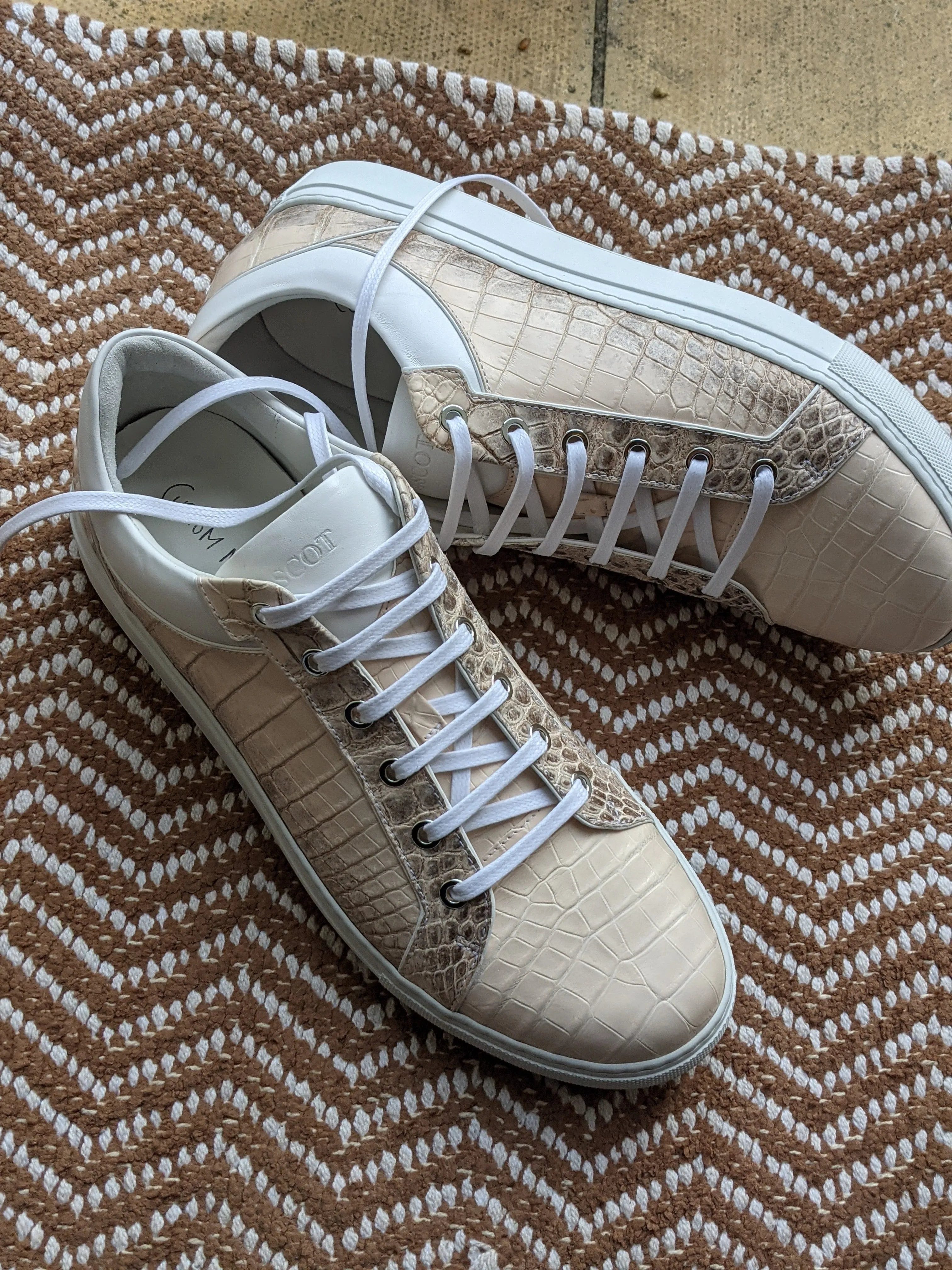 Ascot Sneakers - Cream Himalayan
