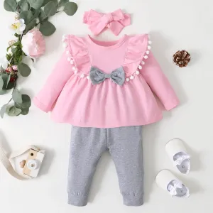 Baby Girls Ruffle & Leggings