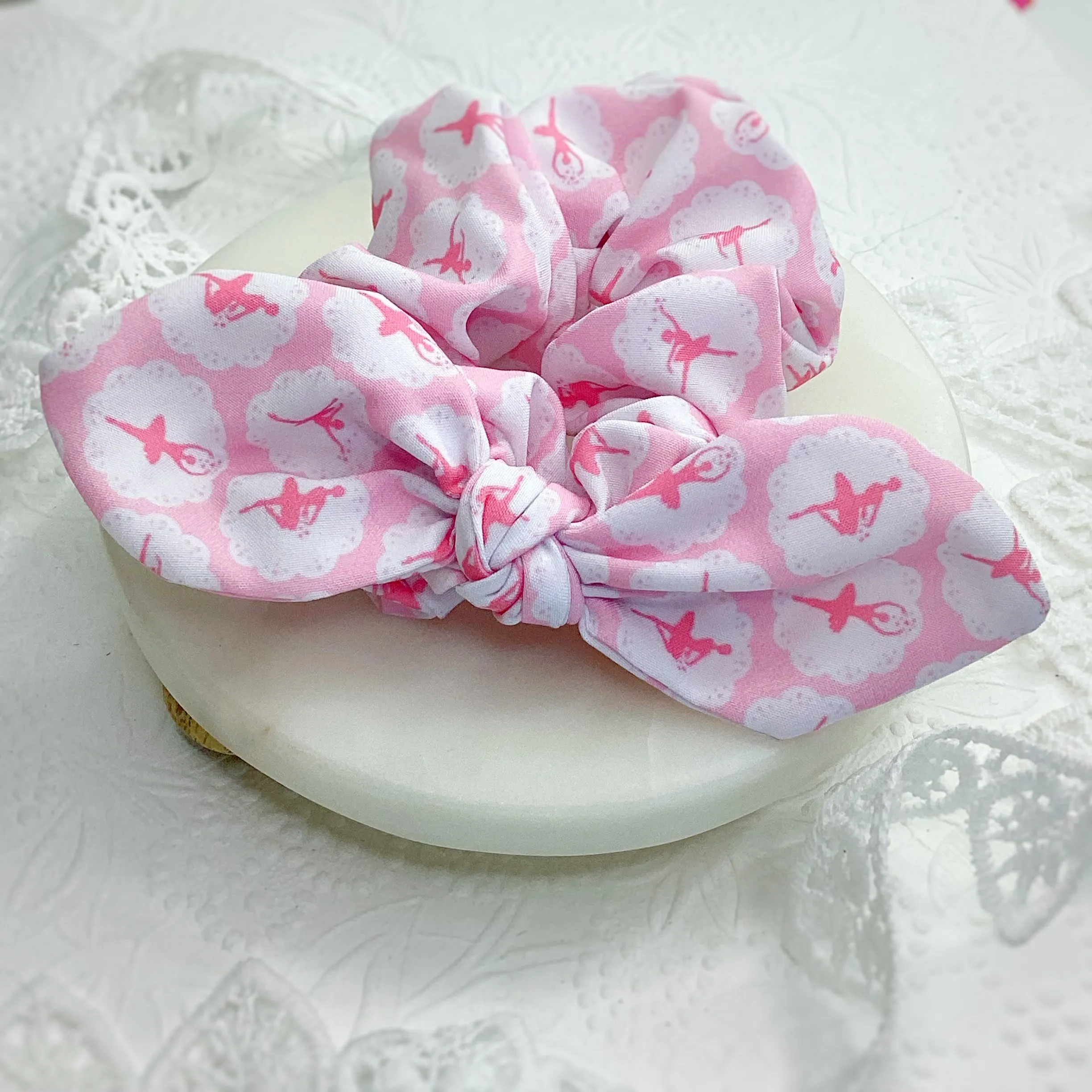 Ballerina Bow Strip and Scrunchie Collection