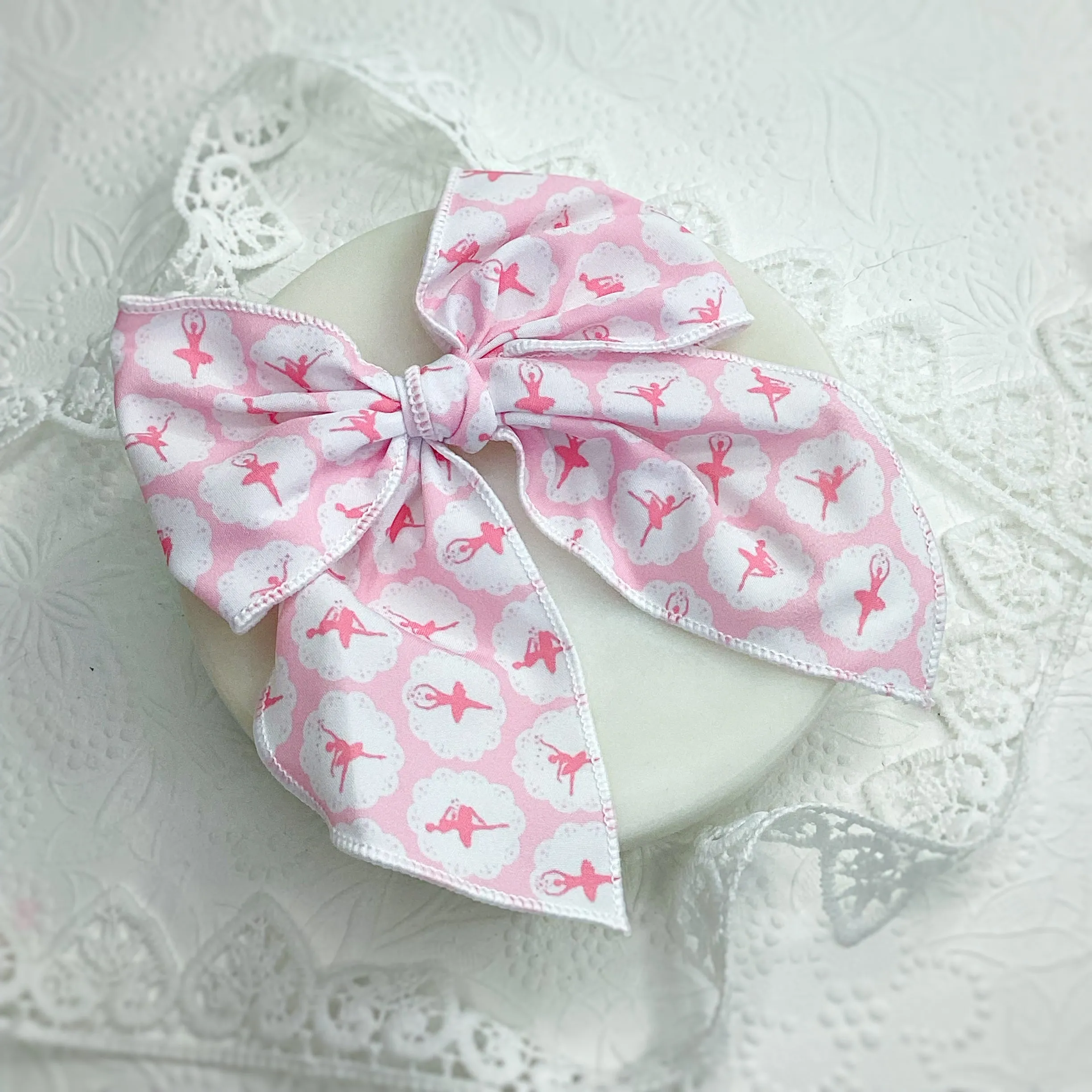 Ballerina Bow Strip and Scrunchie Collection