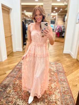 Ballet Babe Pink Maxi Dress
