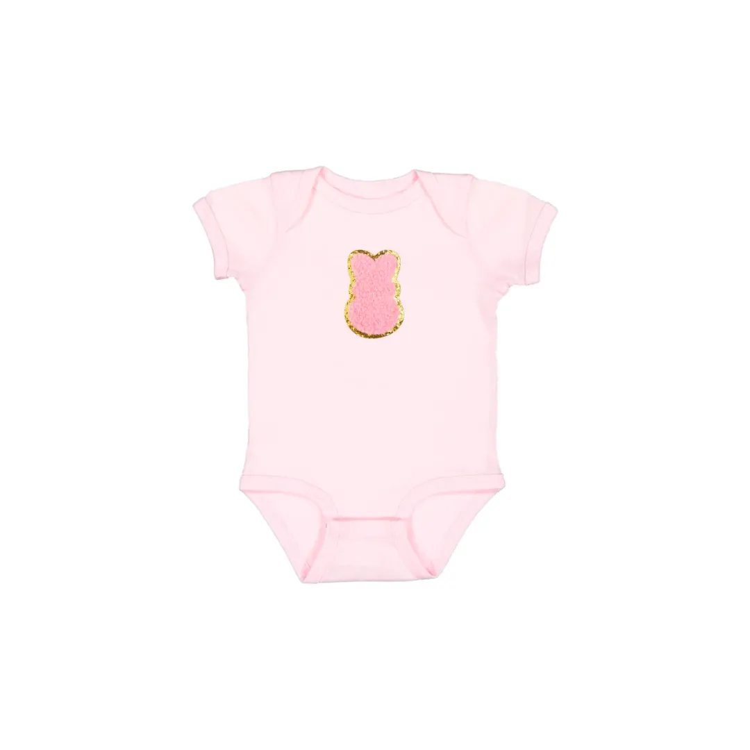Ballet bunny patch onesie