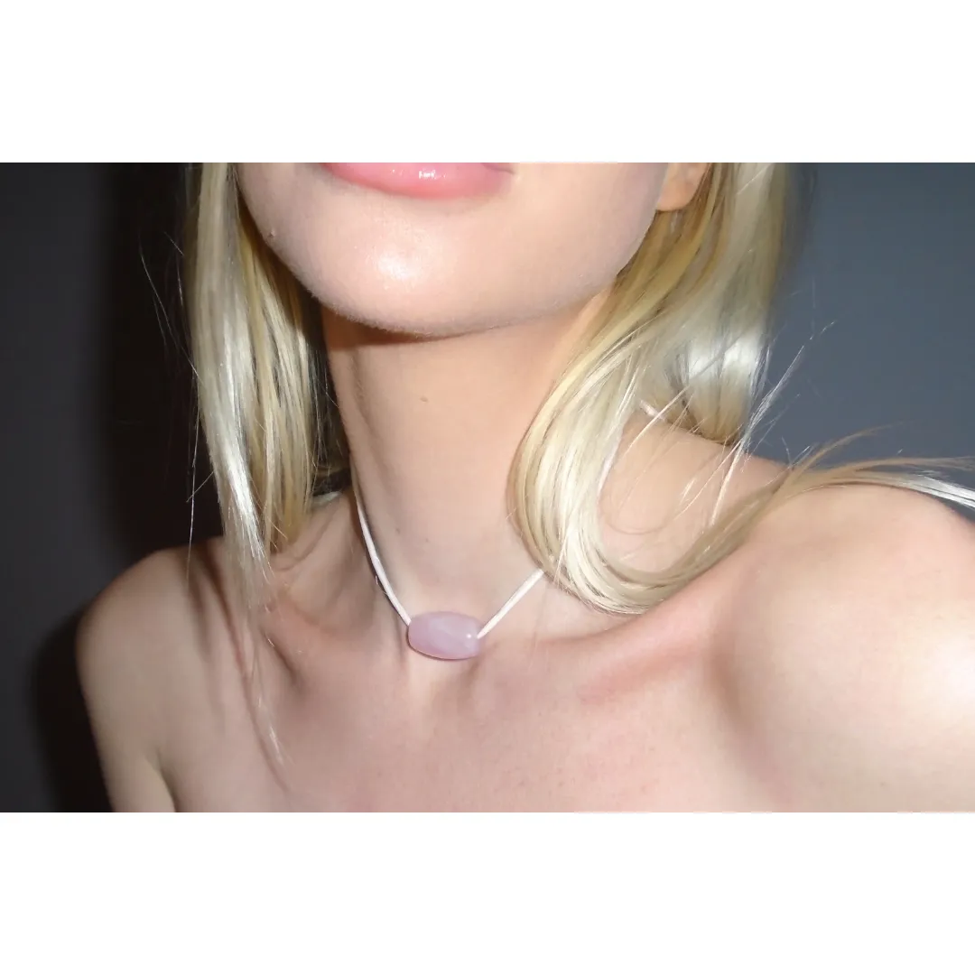 Ballet Choker - Rose Quartz (DISCONTINUED)