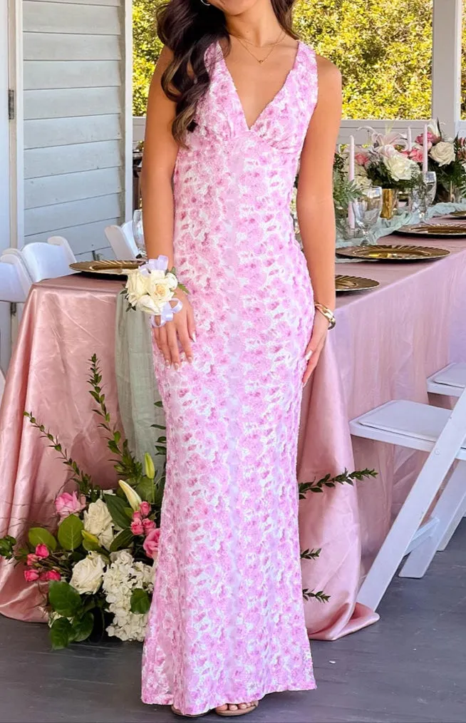 Bianca Rosa lace maxi dress 