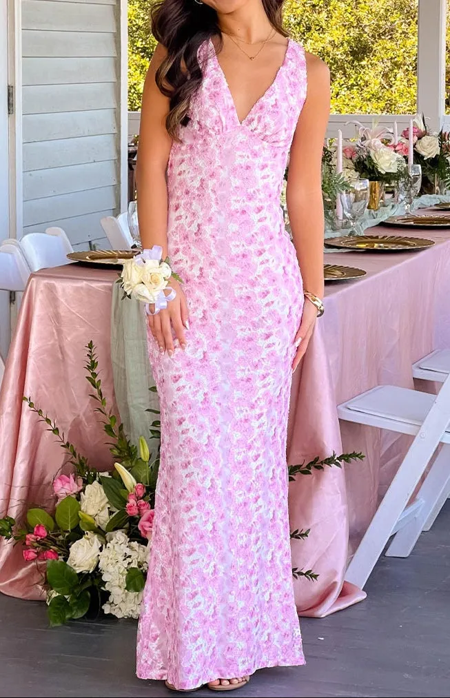 Bianca Rosa lace maxi dress 