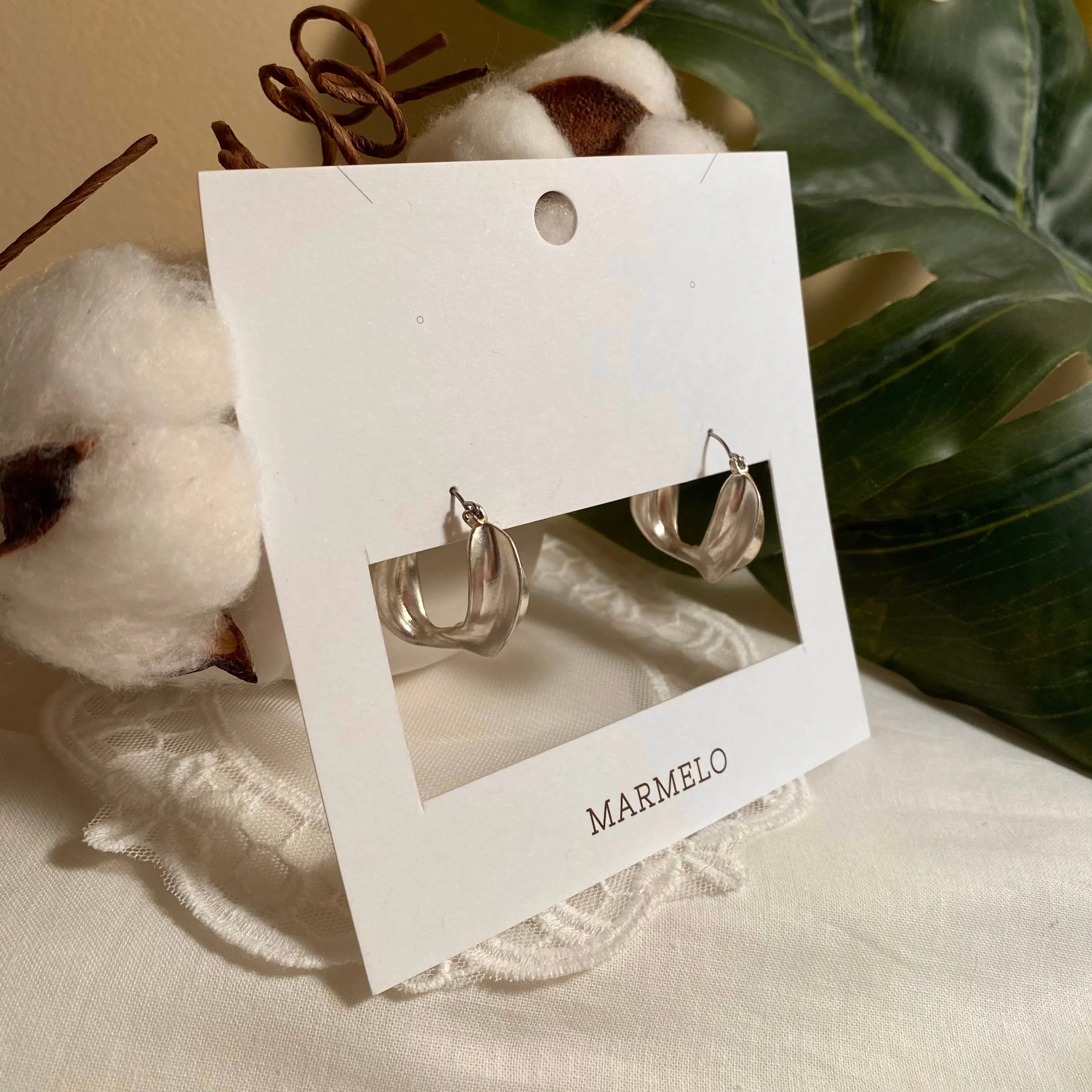 Big Twisted Hoop earrings