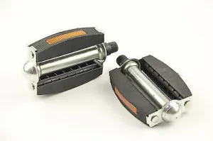Bike Bicycle Classic Block Pedals 9/16