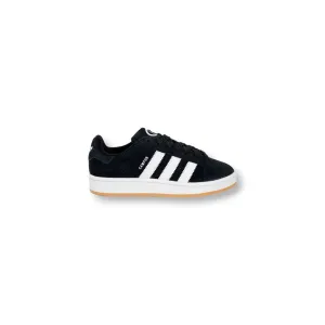 Black Suede Leather Sneaker